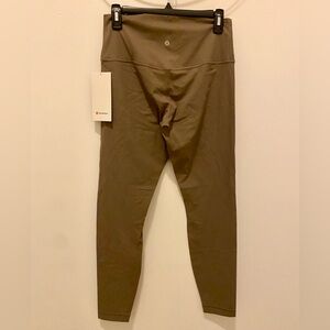 Brand New Lululemon Brown Nomad Align Ribbed Leggings- Size 10